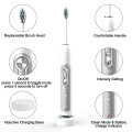 New Arrival IPX7 À Prova D &#39;Água Limpeza Potente 5 Modos Opcionais de Viagem Escova de Dentes Elétrica Sonic Recarregável Para Adultos